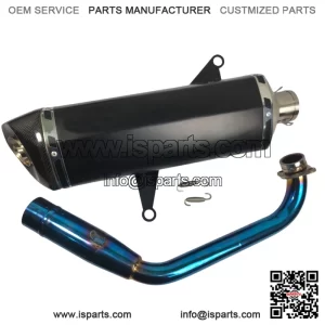 Custom Full Exhaust System for Yamaha XMAX 300 (2016-2023) - Fits XMAX 125