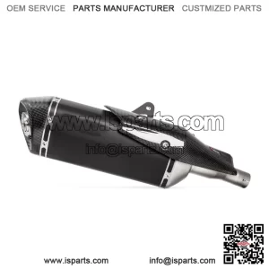 Titanium Black Approved Exhaust Terminal for 2024 Honda X-Adv 750