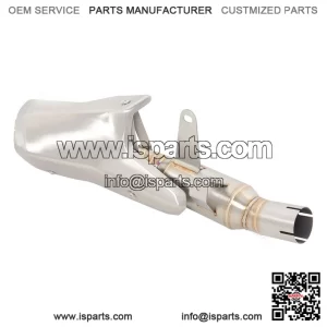Chrome Muffler Exhaust Pipe QJ Motor QJ600GS SRK600 2020-2023