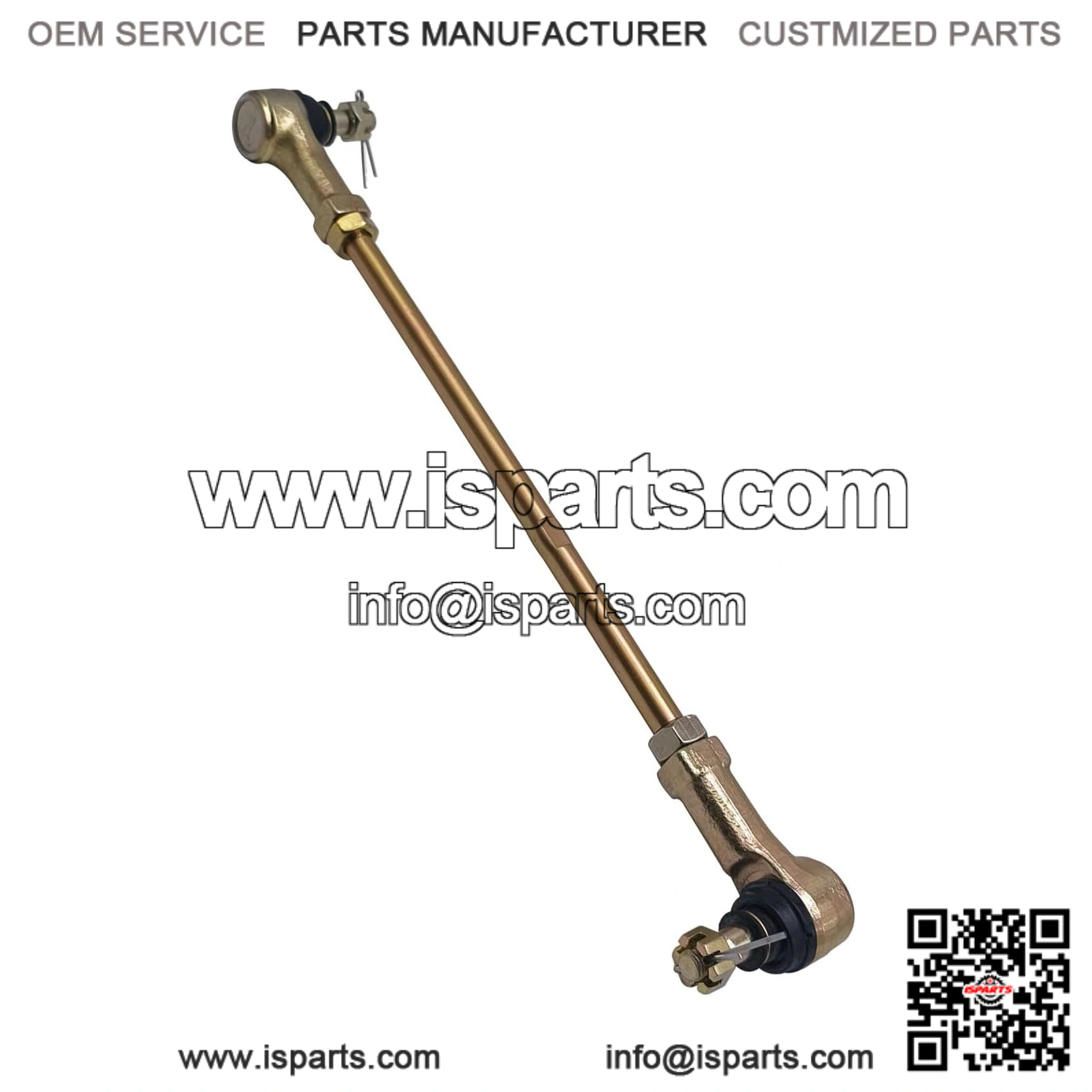 Steering Tie Rod Assembly for HiSun, Massimo, Bennche 400-800 ATV (Part No. P107000641100000)