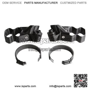UTV Side Mirror Adapter Kit for Profiled and Round Tube Roll Cages on Polaris Ranger