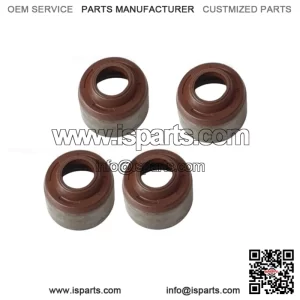 4x Valve Stem Seals for Yamaha NMAX, XMAX 125-300cc & Tricity 300