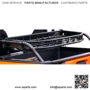 Storage Dump Bed Cargo Rack with Bed Rails for Polaris General 1000 and General 4