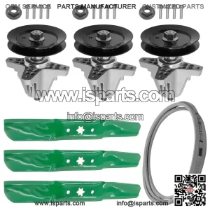 918-06980 942-05052A 954-05078 50-Inch Deck Spindle Blade Kit for MTD & Cub Cadet Riding Mowers