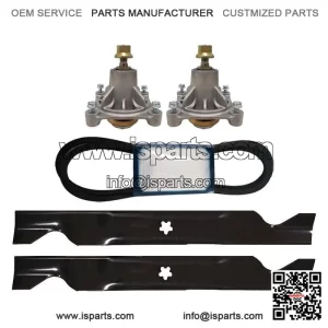 Deck Rebuild Kit With Blade Spindle Belt For Husqvarna RZ4623 Z246 RZ4619 46 Inch
