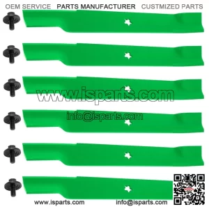 61-Inch Deck Blade with Bolt Kit for Husqvarna M-ZT61 MZT61 Zero-Turn Mowers - 510417901