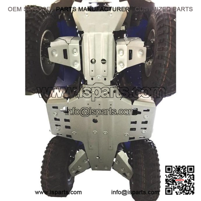 Skidplate Kit for Yamaha YFM550 (2007-2015) and YFM700 (2007-2013) ATV Quad Bike