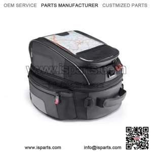 Black 25L Tank Bag for QJ MOTOR SRT 600 SX (2024) -Compatible