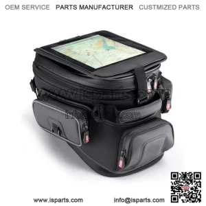 Black 20L Tank Bag for QJ MOTOR SRT 600 SX (2024) - Motorcycle Storage