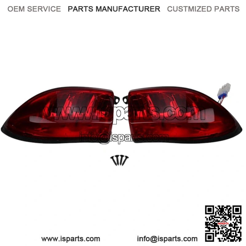 LED Tail Light Assembly for Club Car Precedent & Tempo (2004-Up) | Replaces OEM #102529001 | 12V