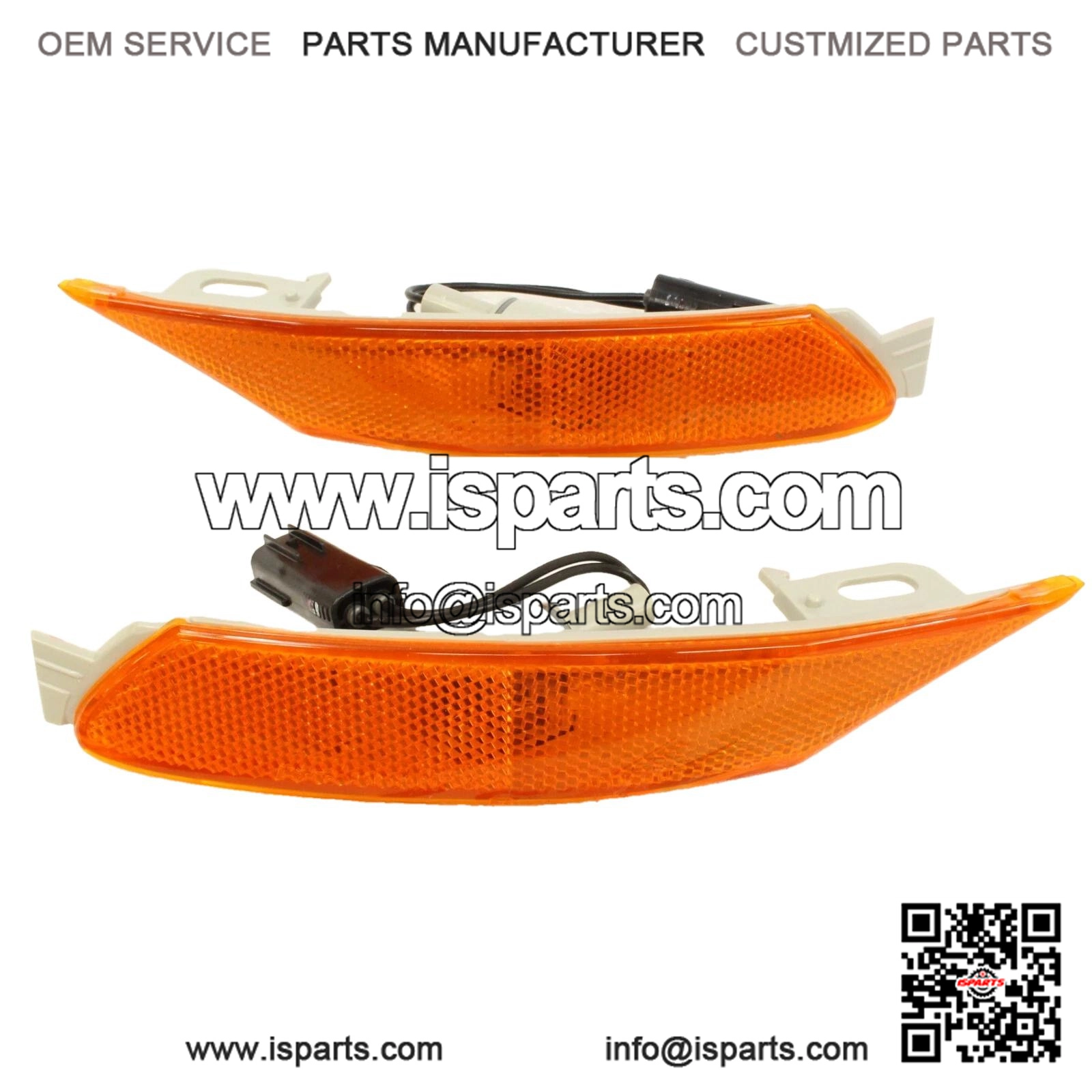Left & Right SET Side Marker Indicator Lights Lamp For MAZDA RX-8 SE3P (04-08)