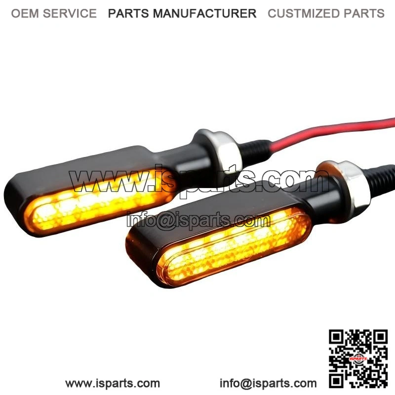 Flowing LED Turn Signals Light ?C 2x Amber Blinker Indicator for Motorcycle - Image 3