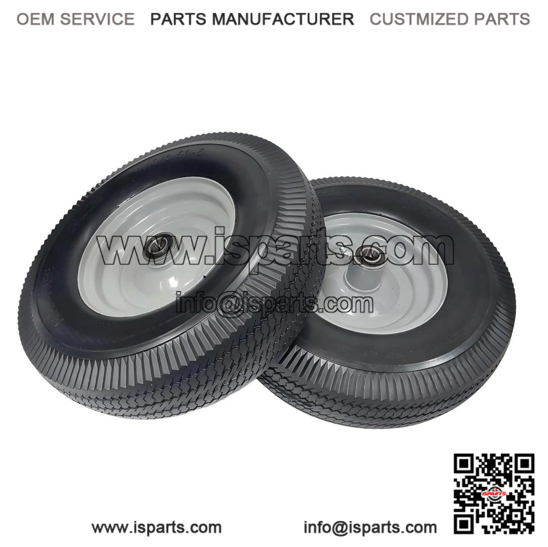 Solid Foam Wheel 2-Pack ?C 4.10/3.50X6 Size for Little Wonder 416420