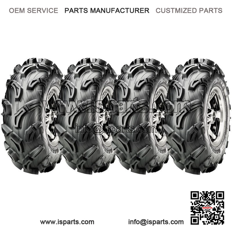 Front 24x8-12 and Rear 24x10-11 6-Ply ATV Tire Set