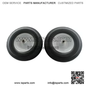 4.10/3.50X6 No-Flat Wheel Assembly (2-Pack) ?C Fits Little Wonder 4164204 Blowers