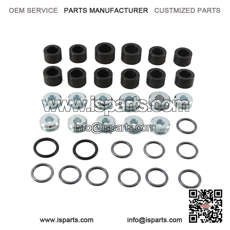 Rear Independent Suspension Bushing Only Kit for Polaris Ranger 1000 XP Crew 18-21