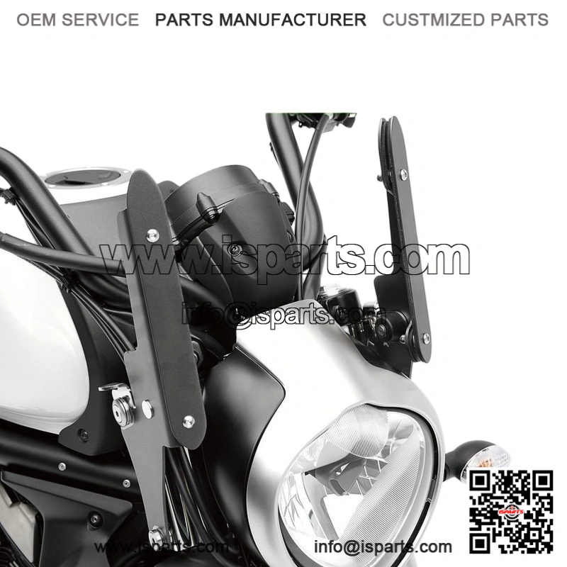 KQR COMPLETE LARGE WINDSHIELD KIT for VULCAN S 650 2015-2026 - Image 3