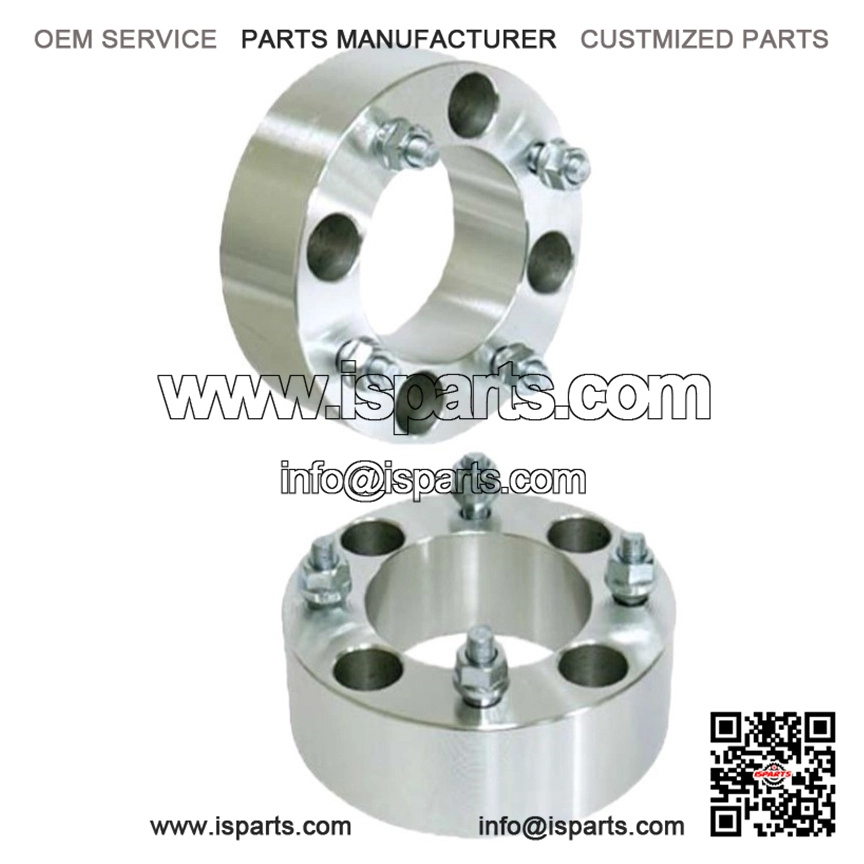 Pair of Wheel Spacers for SXS Off Road UTV ATV Quad Bike (4x110, 2 Inch, 12x1.25mm)