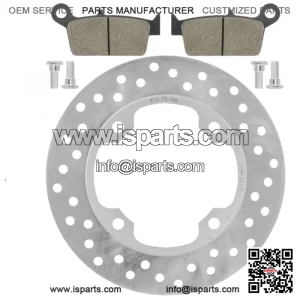 For Kawasaki Ninja 250R EX250J 2008 2009 2010 2011 2012 Rear Brake Disc Rotor