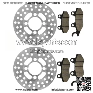 For Yamaha Rhino 450 YXR450 4X4 2006-09 Rear Brake Caliper And Disc Rotor With Pad