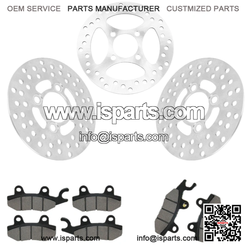 Honda XR650L 1993-2025 Rear Brake Disc Rotor With Brake Pad and Disc Bolts