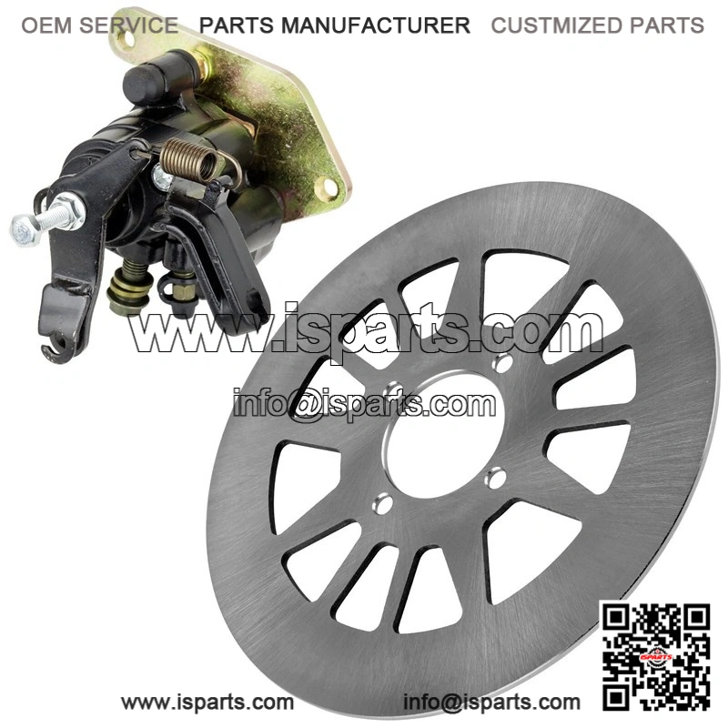 For Yamaha Raptor 700 YFM700R 2006 2007 2008 Front Rear Brake Disc Rotor With Pads - Image 3