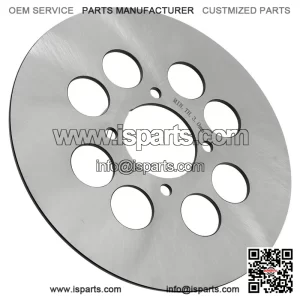 For Yamaha Raptor 660R 2001-2005 Rear Right Brake Disc with Brake Pads and Bolts