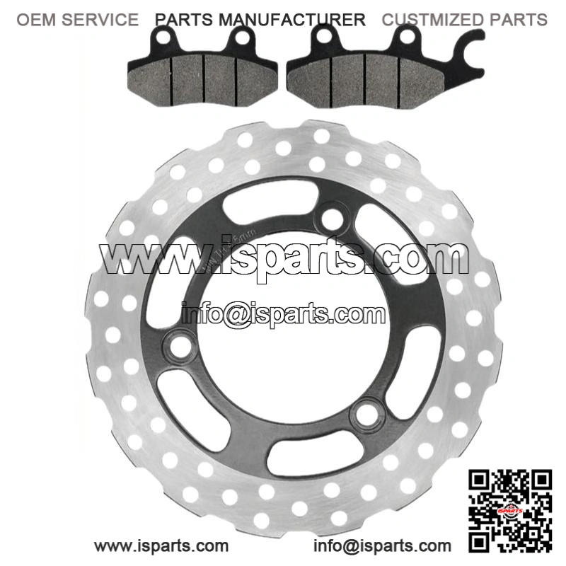 For Yamaha Kodiak 450 YFM450F 4x4 2003 2004 Front Rear Brake Caliper With Disc Pad