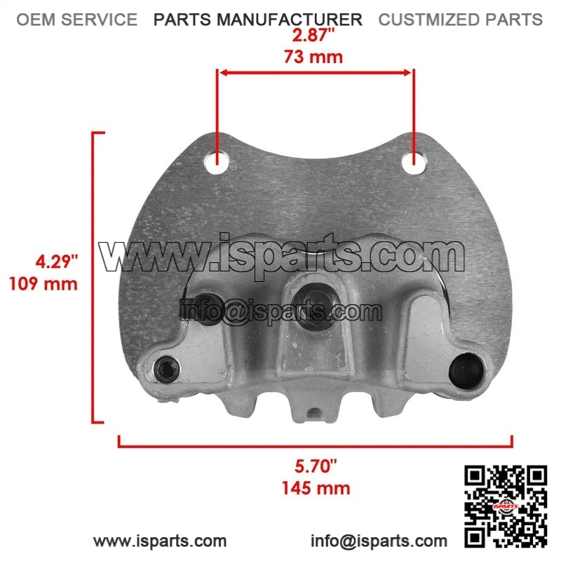 For Suzuki LT-Z400 LTZ400Z Quadsport Z400 2003-14 Front Caliper Brake Disc Pad - Image 2