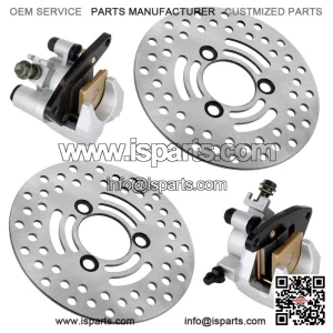 For Yamaha Rhino 700 YXR700 4X4 2008-13 Front Left Right Brake Caliper Disc Pads
