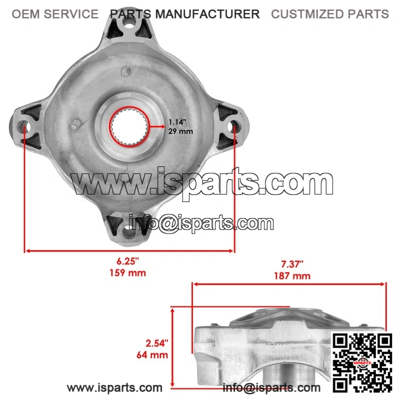 Fits Yamaha 5FK-2582W-00-00 Rear Wheel Brake Disc Rotor - Image 2