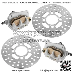 For Honda Fourtrax 400 TRX400EX 1999-04 Rear and Front Brake Disc With Bolt and Caliper