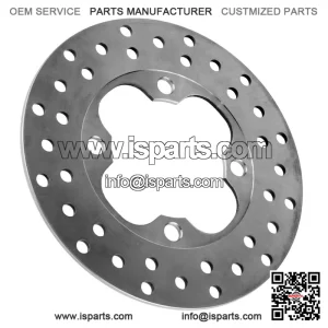 Fits Honda Rancher 420 TRX420FPE 4x4 ES 2009-13 2 Front Brake Disc Rotor With Pads