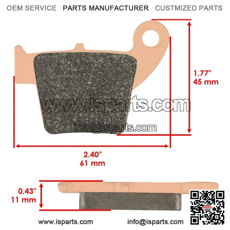 For Polaris Sportsman X2 800 EFI 2007 2008 2009 Rear Left Brake Caliper and Disc - Image 2