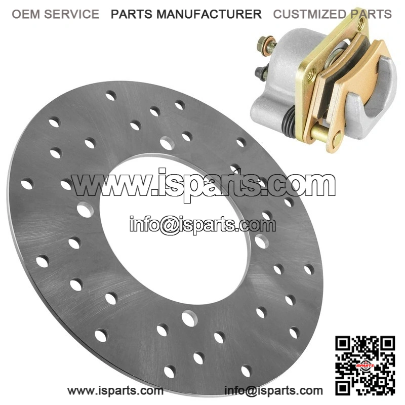 Fits Yamaha YFZ450X 2010 2011 Front and Rear Brake Disc Rotor With Brake Pads