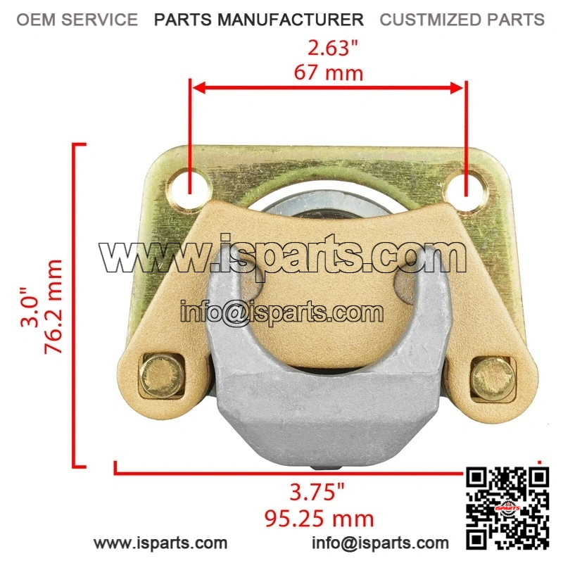 Fits Yamaha YFZ450X 2010 2011 Front and Rear Brake Disc Rotor With Brake Pads - Image 2