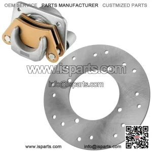 For Polaris Ranger 500 2x4 2006 2007 Rear Left Brake Caliper With Disc With Pads