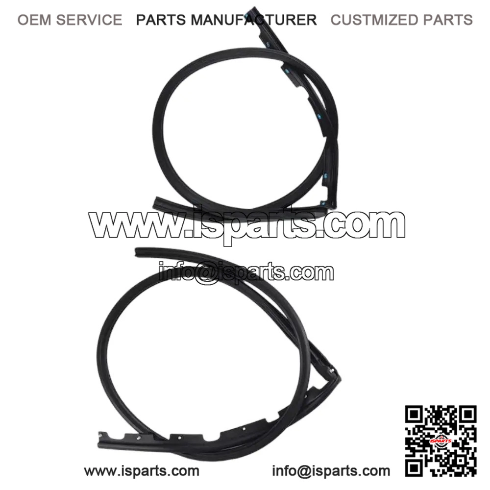 Door Sub Seal Left & Right Set Rubber ?C HONDA 3D CIVIC 96-00 EK9 EK2-3 EK4