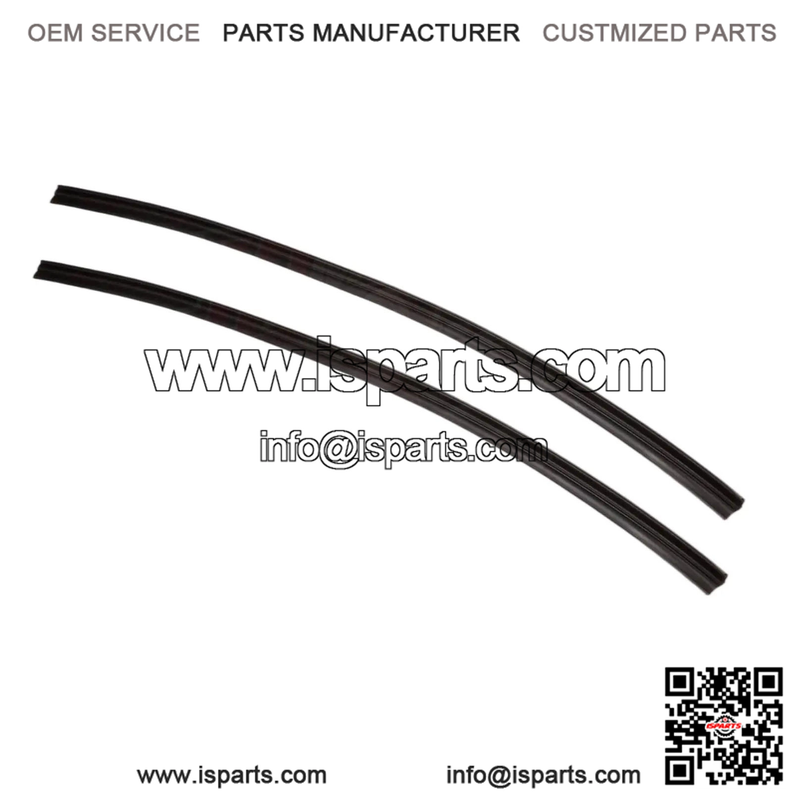 WINDSHIELD ROOF Side RAIL Weatherstrip L&R Set ?C Toyota AE86 Trueno Levin