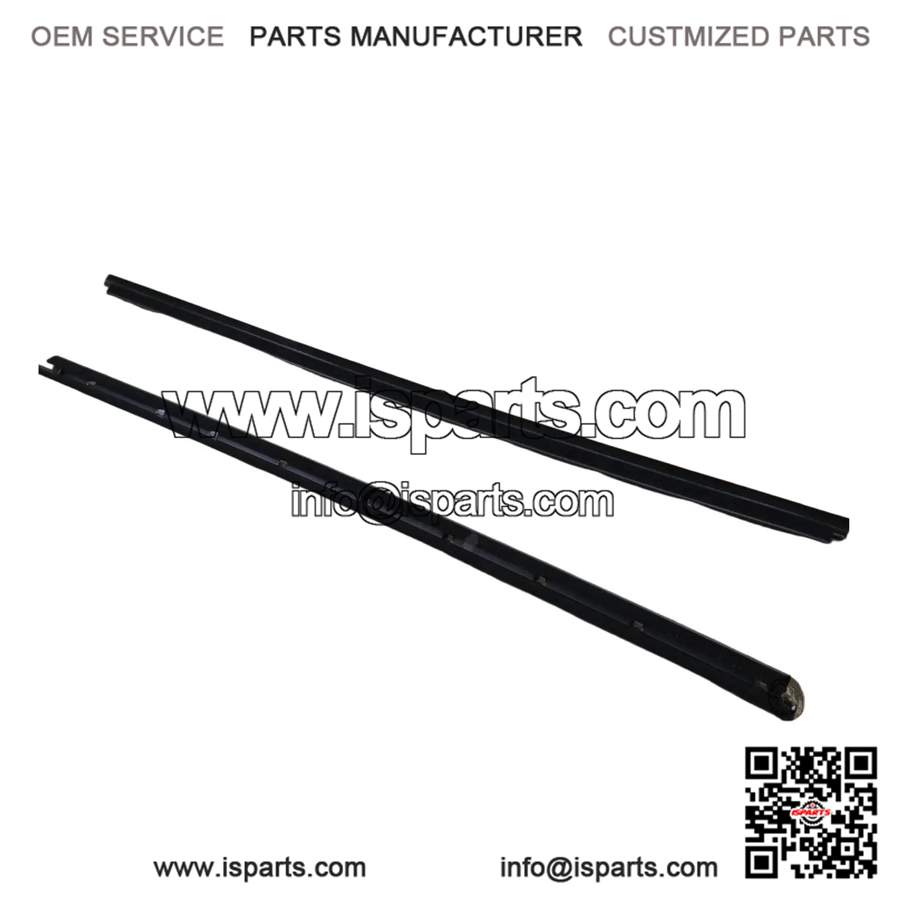 Set of Front Inner Door Molding Weatherstrip for TOYOTA SUPRA JZA80 MK4 (93-02)