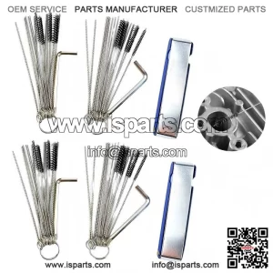 Carburetor Jet Cleaning Tool Brushes ?C 90pcs Needles for Motorcycle ATV Parts