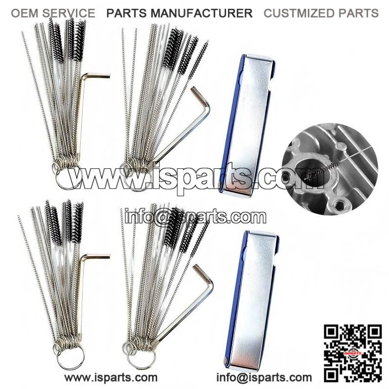 Carburetor Jet Cleaning Tool Brushes ?C 90pcs Needles for Motorcycle ATV Parts