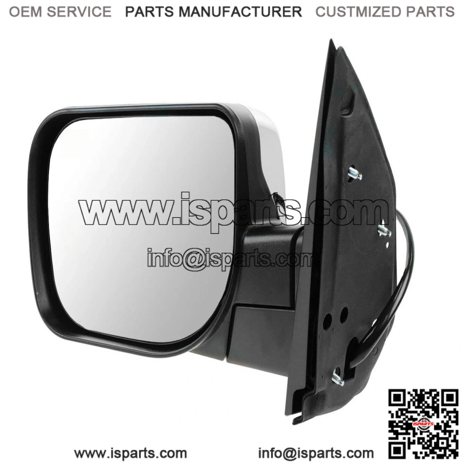 Power Heated Mirror Assembly with Memory, Turn Signal, Puddle Light, Chrome, Foldaway, Compatible with 2008-2010 Infiniti QX56, 2008-2015 Nissan Armada, 2009-2015 Titan Driver Side