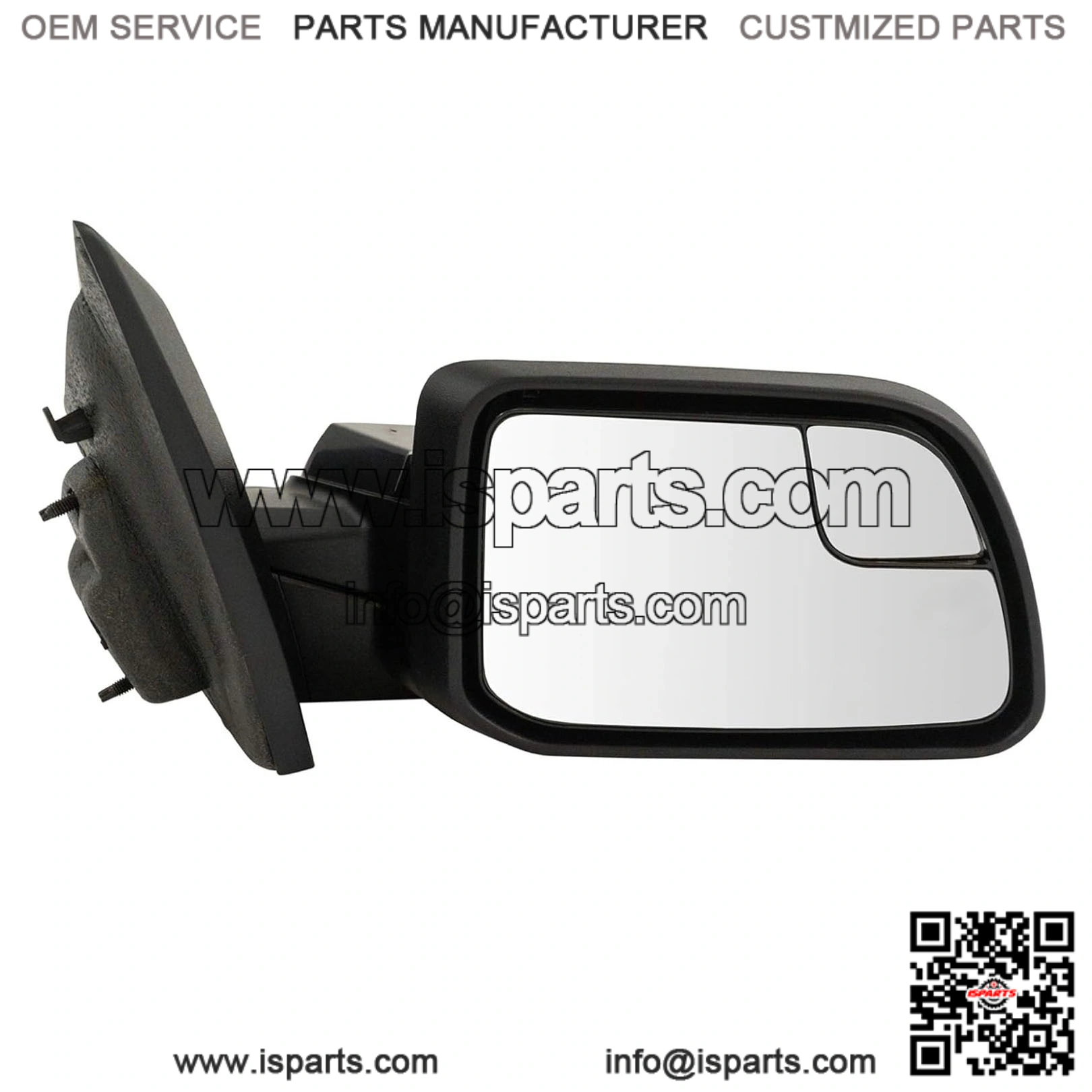 Power Heated Mirror Assembly with Puddle Light, Paint to Match, Compatible with 2011 Ford Edge (From 2-08-11 Production Date), 2012-2014 Edge Passenger Side