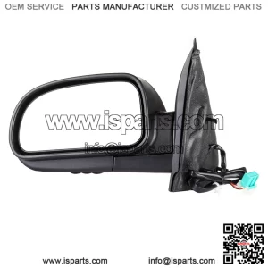 Driver Side Mirror Compatible with 2002-2009 Chevy Trailblazer, 2002-2006 GMC Envoy, Manual Folding, Heated, Power Adjustment