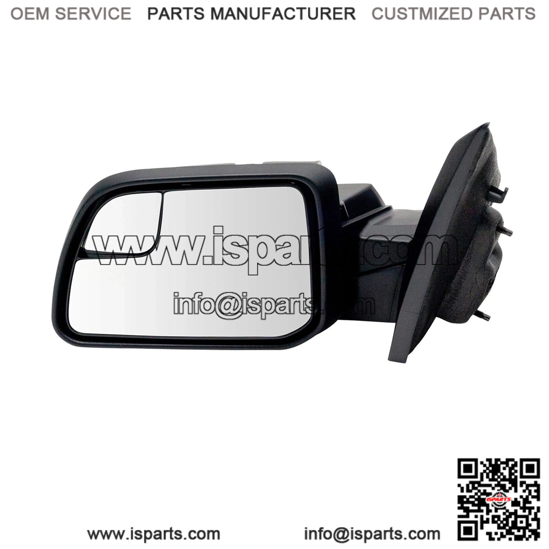 Driver Side Mirror Assembly, Power Heated, Puddle Light, Paint to Match, Foldaway, Compatible with 2012-2014 Ford Edge, 2011 Edge (From 2-08-11 Production Date)