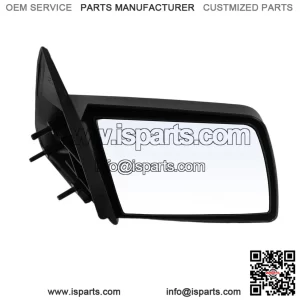 Passenger Side Manual Door Mirror Compatible with Chevrolet Tahoe, C1500/C2500/K1500/K2500 Suburban, Blazer, K1500/K2500/K3500 & GMC Yukon, K1500/K2500 Suburban/K3500 & Cadillac Escalade