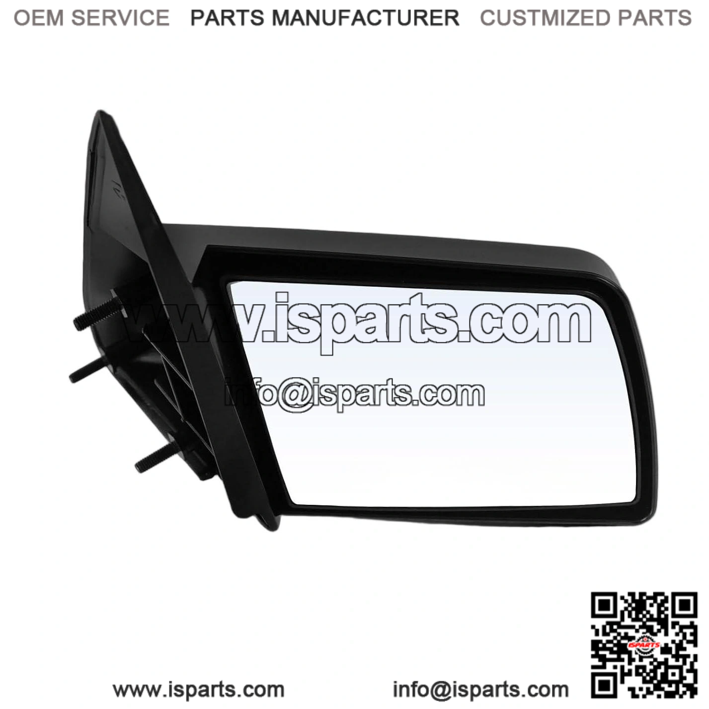Passenger Side Manual Door Mirror Compatible with Chevrolet Tahoe, C1500/C2500/K1500/K2500 Suburban, Blazer, K1500/K2500/K3500 & GMC Yukon, K1500/K2500 Suburban/K3500 & Cadillac Escalade