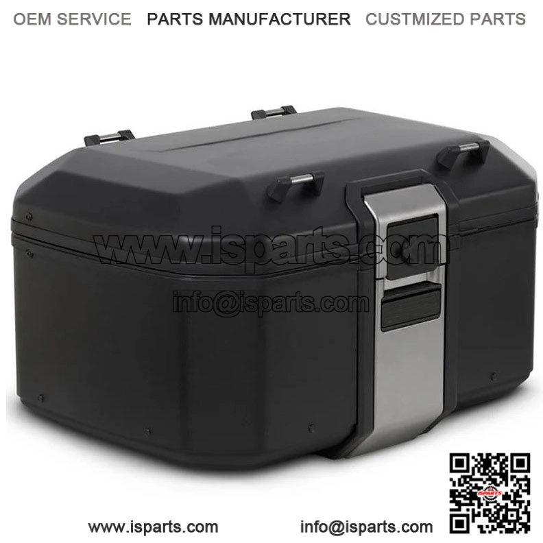 55L Black Top Box with Fitting Kit for QJ Motor SRT 800 (2022-2024) - Motorcycle Storage