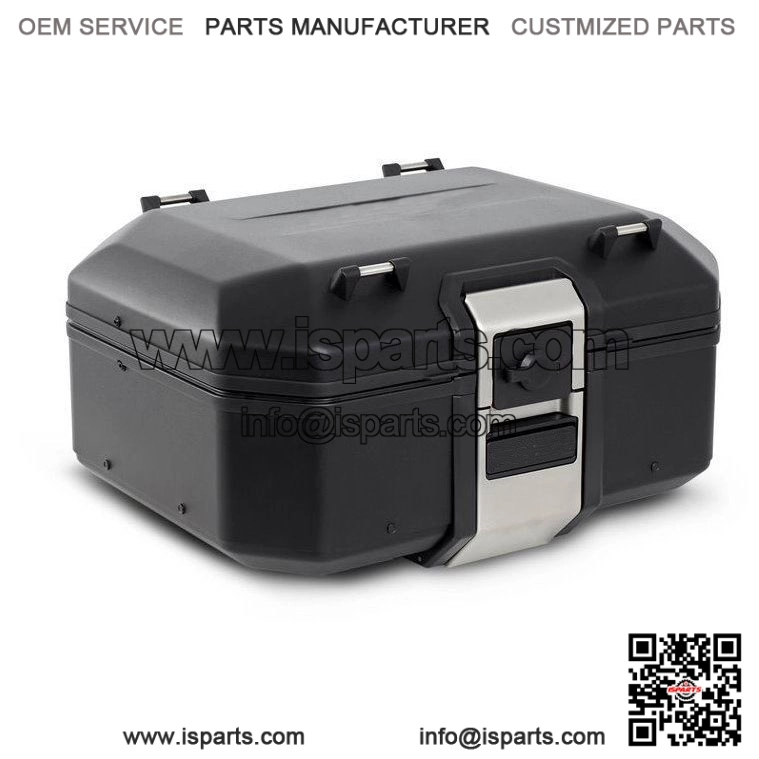 37L Black Top Box with Mounting Kit for QJ Motor SRT 550 (2022-2024) - Motorcycle Case